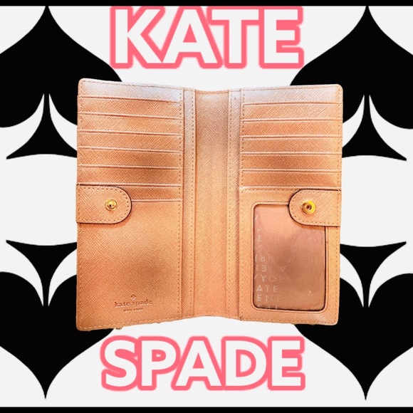 KATE SPADE NY ROSE GOLD LAUREL WAY STACY WALLET - Picture 9 of 11